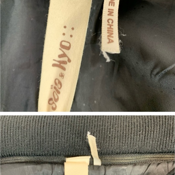 Soia and Kyo Wool Blend Jacket with Down Filled Bib and Cuffs - Picture 7 of 10